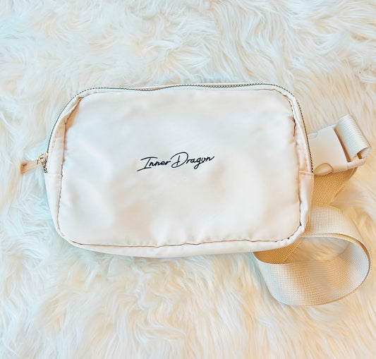 "GO With Me" Crossbody Bag- Pearl White